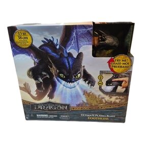 How To Train Your Dragon Movie Toothless Dragon Ultimate Plasma Blast Toy